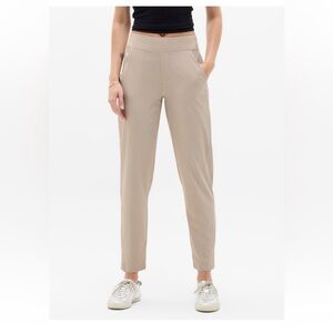 Athleta Brooklyn Mid Rise Pant Jogger Size 4 Tall Abalone Color